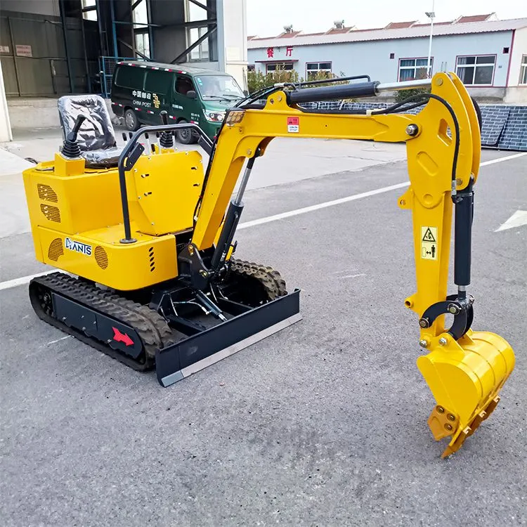 Minigraver til hjemmebruk med gummibane