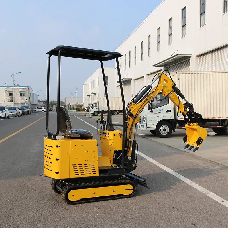 800 kg swing boom gravemaskin