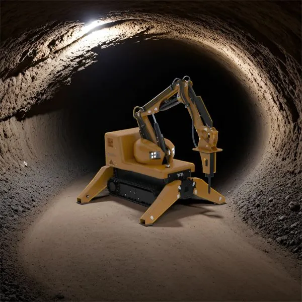 Rivningsrobot for konstruksjon